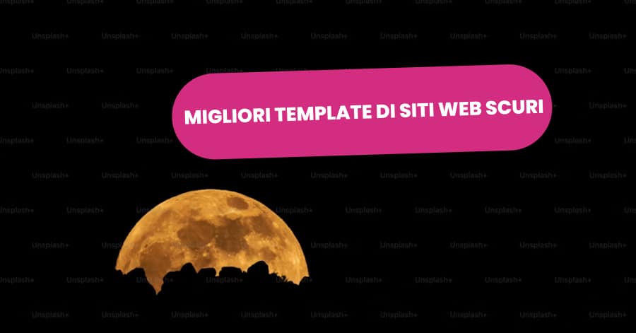 Migliori Template di Siti Web Scuri del 2025 | 10 Download Istantanei