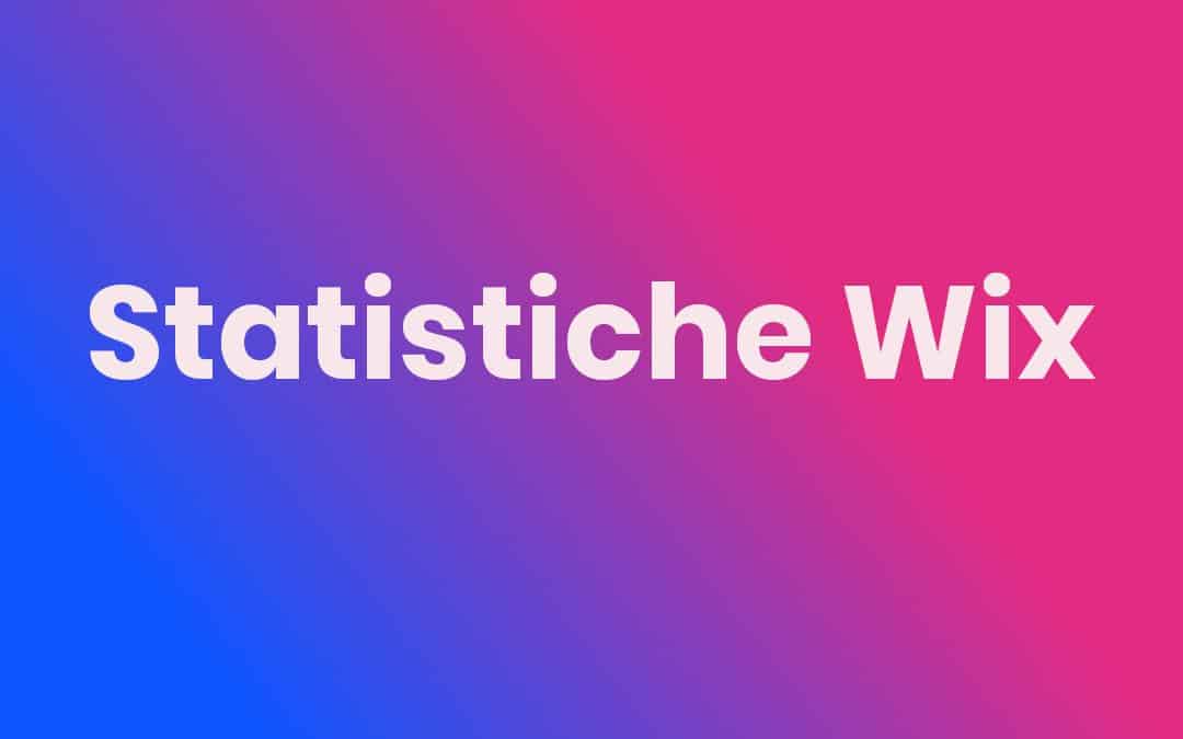 Statistiche Wix 2025 – 65 Numeri Sbalorditivi