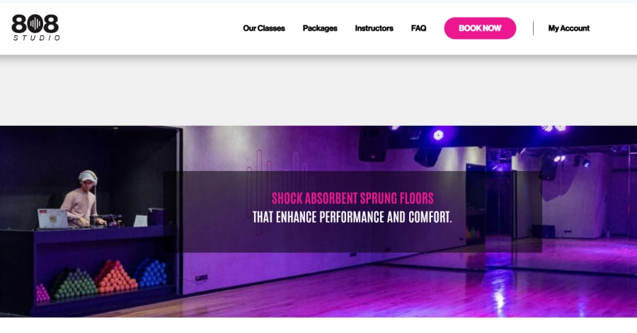 T.RICKS - Glassmorphism Website Examples
