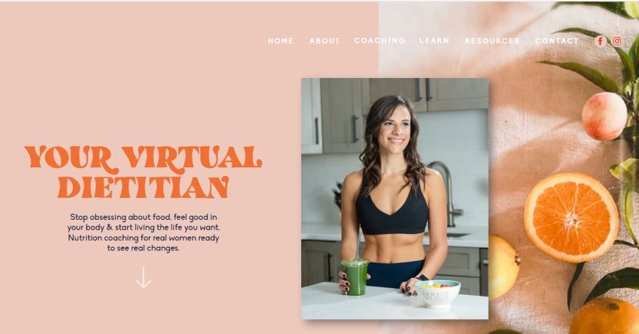 Barbara Lim - Model Website Examples
