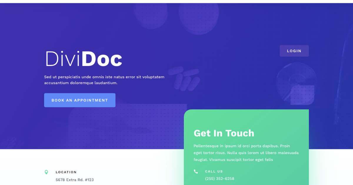 Best Dentist Template_DiviDoc