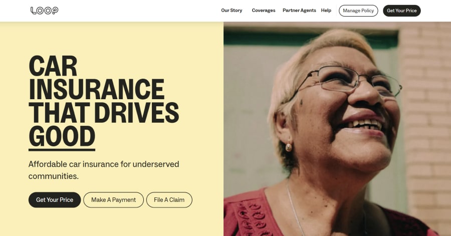 Loop - Insurance Website Example