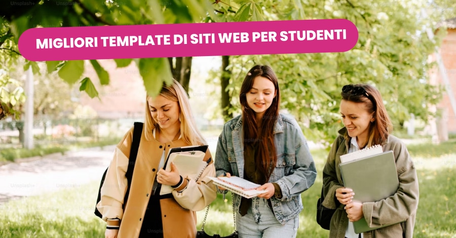 Migliori Template di Siti Web per Studenti del 2025 | 10 Download Immediati