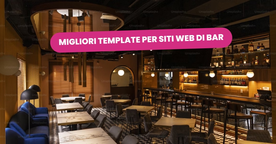 Migliori Template per Siti Web di Bar del 2025 | 10 Download Istantanei