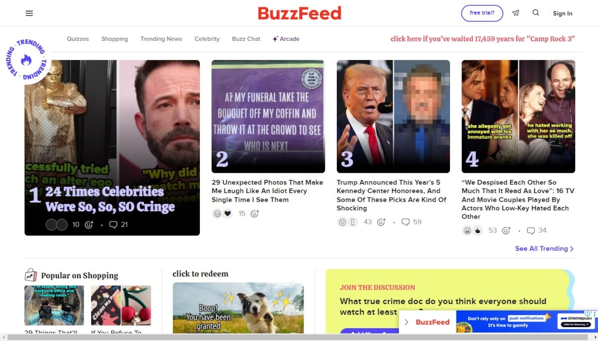 Best AdSense Websites_Buzzfeed