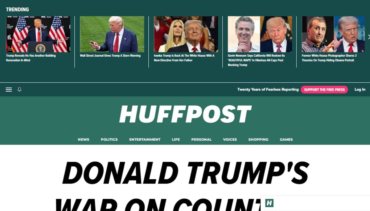 Best AdSense Websites_Huffpost