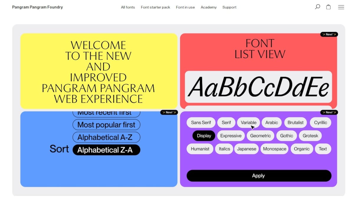 Best HTML Websites_Pangram Pangram