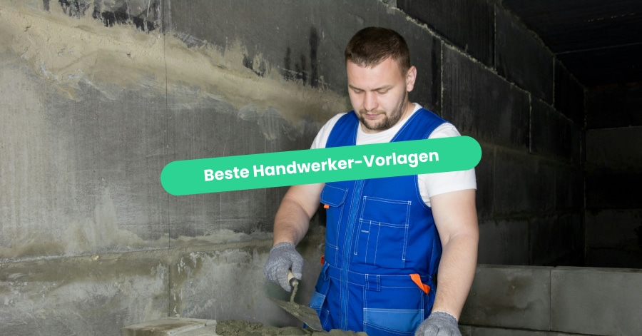 Beste Handwerker-Vorlagen 2025 | 20 Sofort-Downloads
