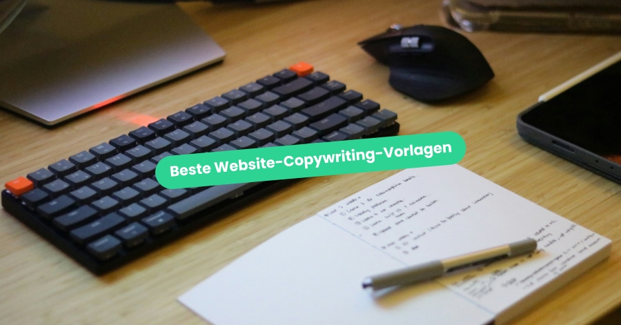 Beste Website-Copywriting-Vorlagen 2025 | 20 Sofort-Downloads