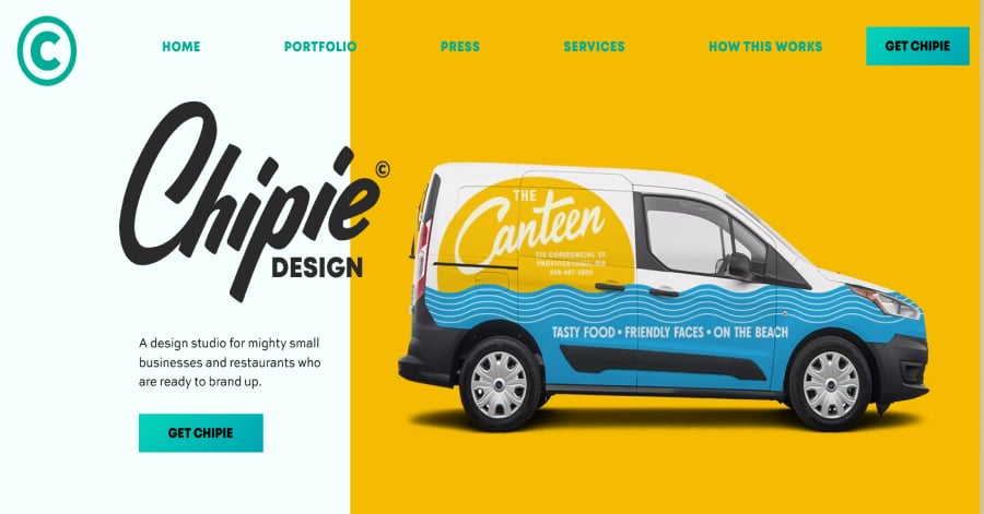 Calvin Pausania Wix Website Example