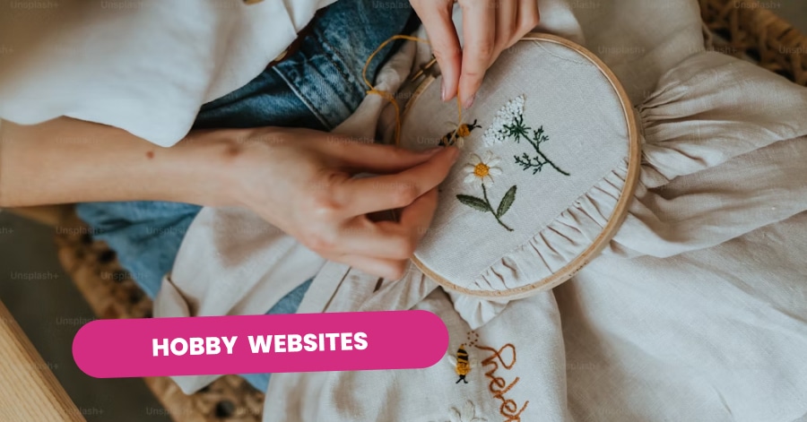 Best Hobby Websites of 2025 | 11 Inspiring Examples 🚀