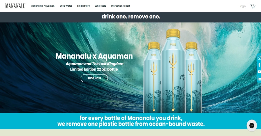Manalulu - Wix Website Example