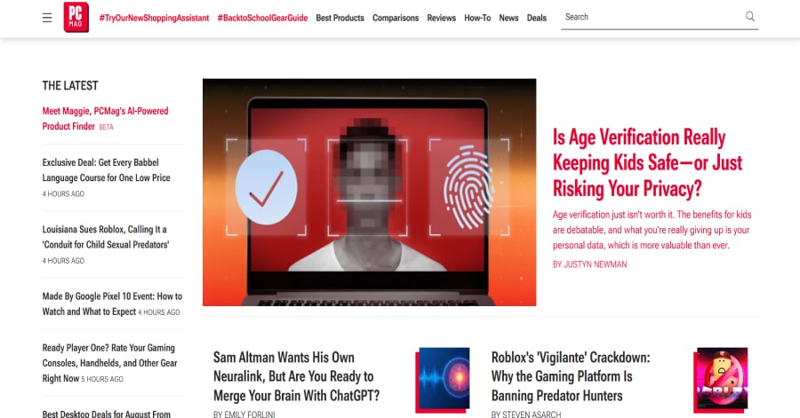 Ciana Newman - Model Website Examples