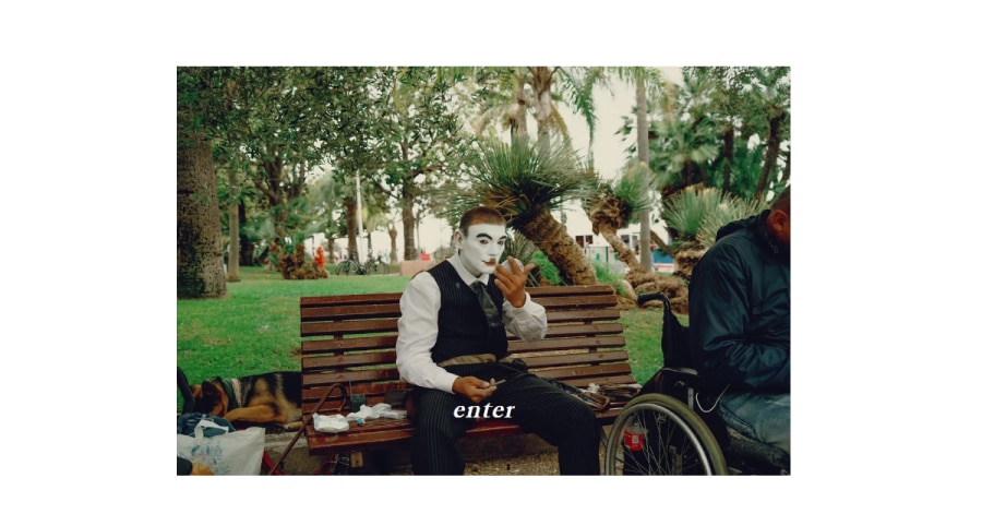 Calvin Pausania Wix Website Example