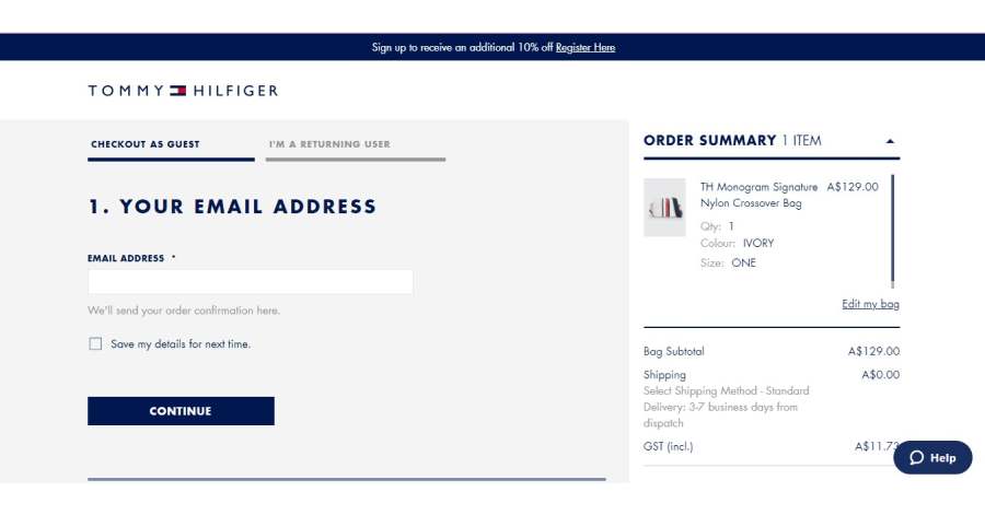 Gigi Hadid - Model Website Examples