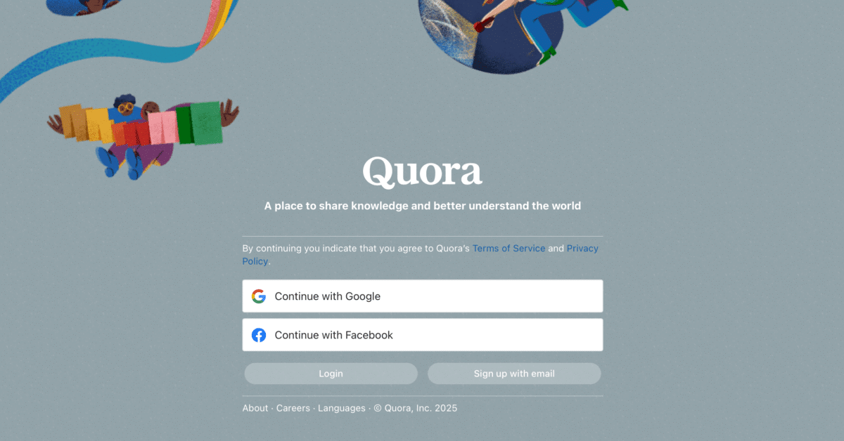 quora - forum website examples