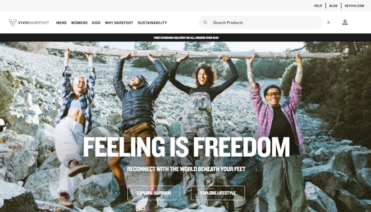 Best Call To Action Websites_Vivobarefoot