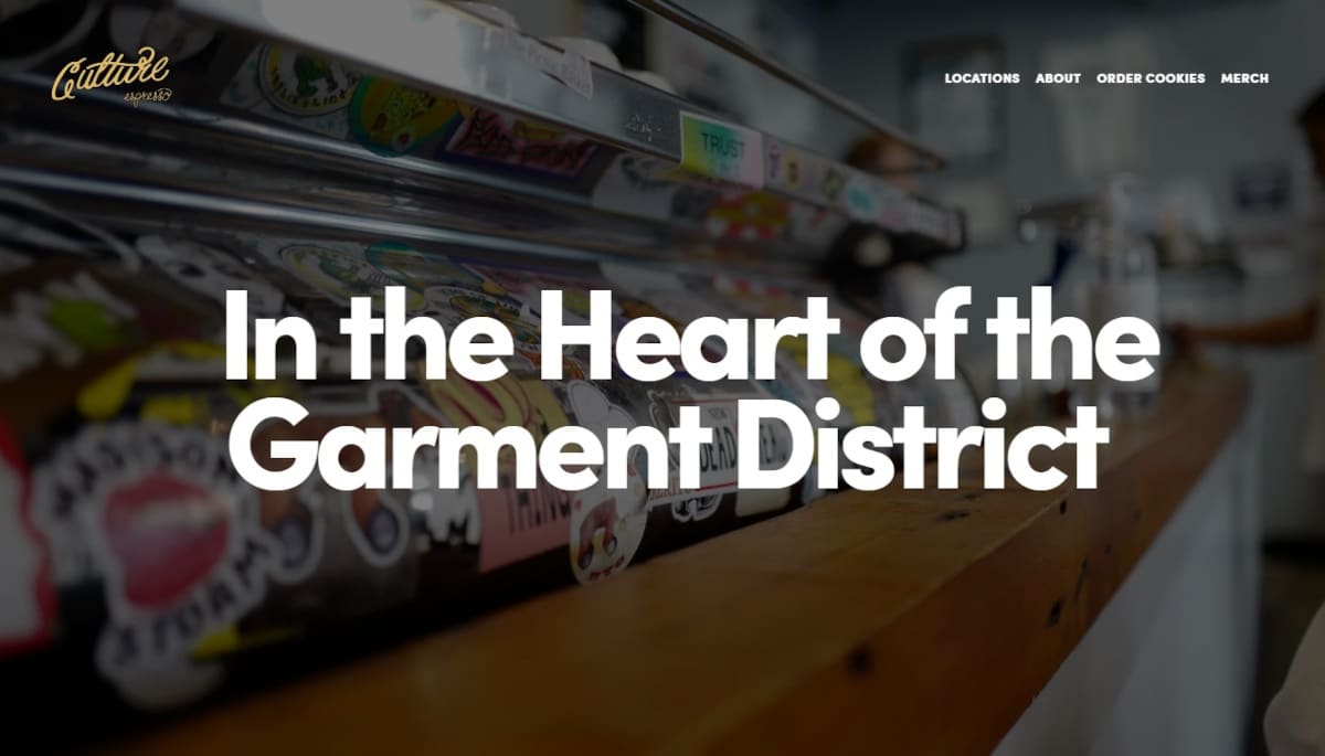 Best Coffee Shop Websites_Culture Espresso