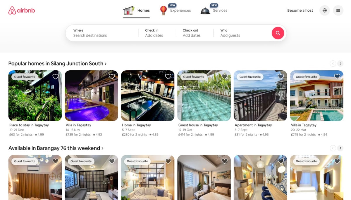 Best Lead Generation Websites_AirBnb