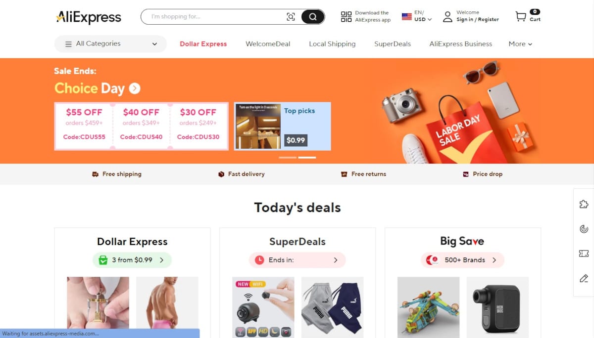 Best Lead Generation Websites_AliExpress