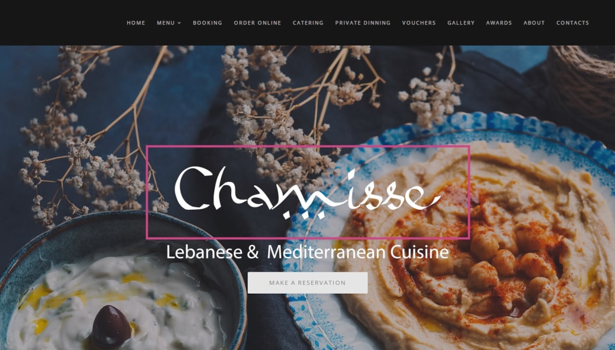 Best Restaurant Websites_Chamisse