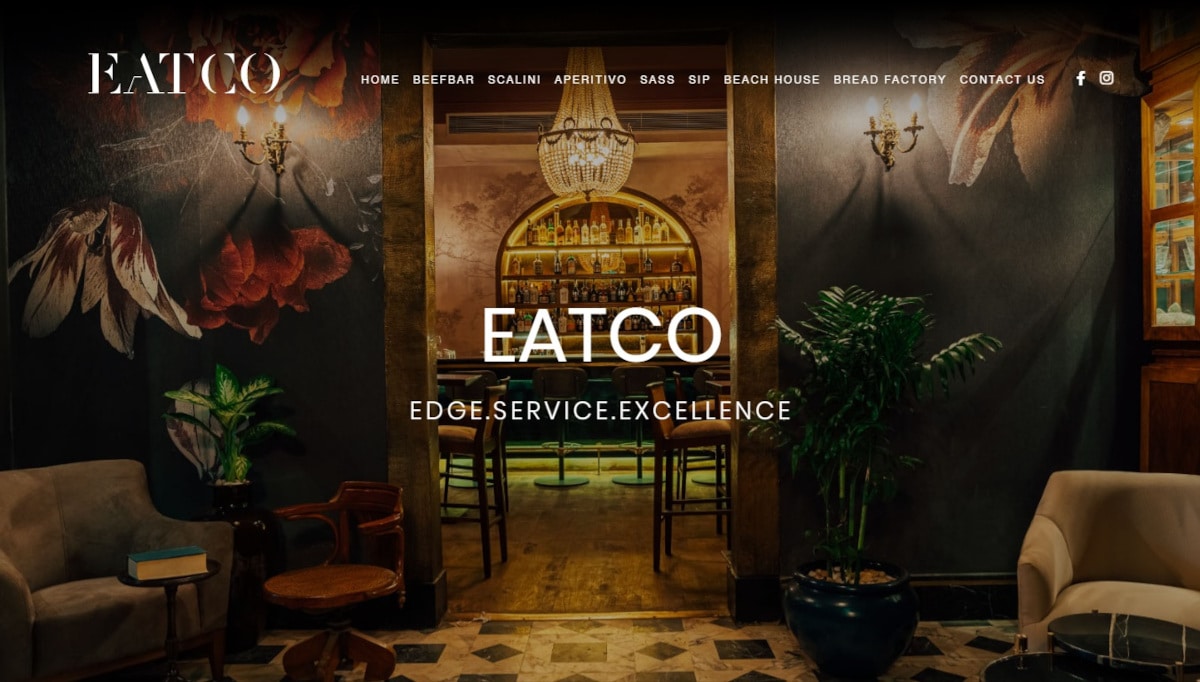 Best Restaurant Websites_EATCO