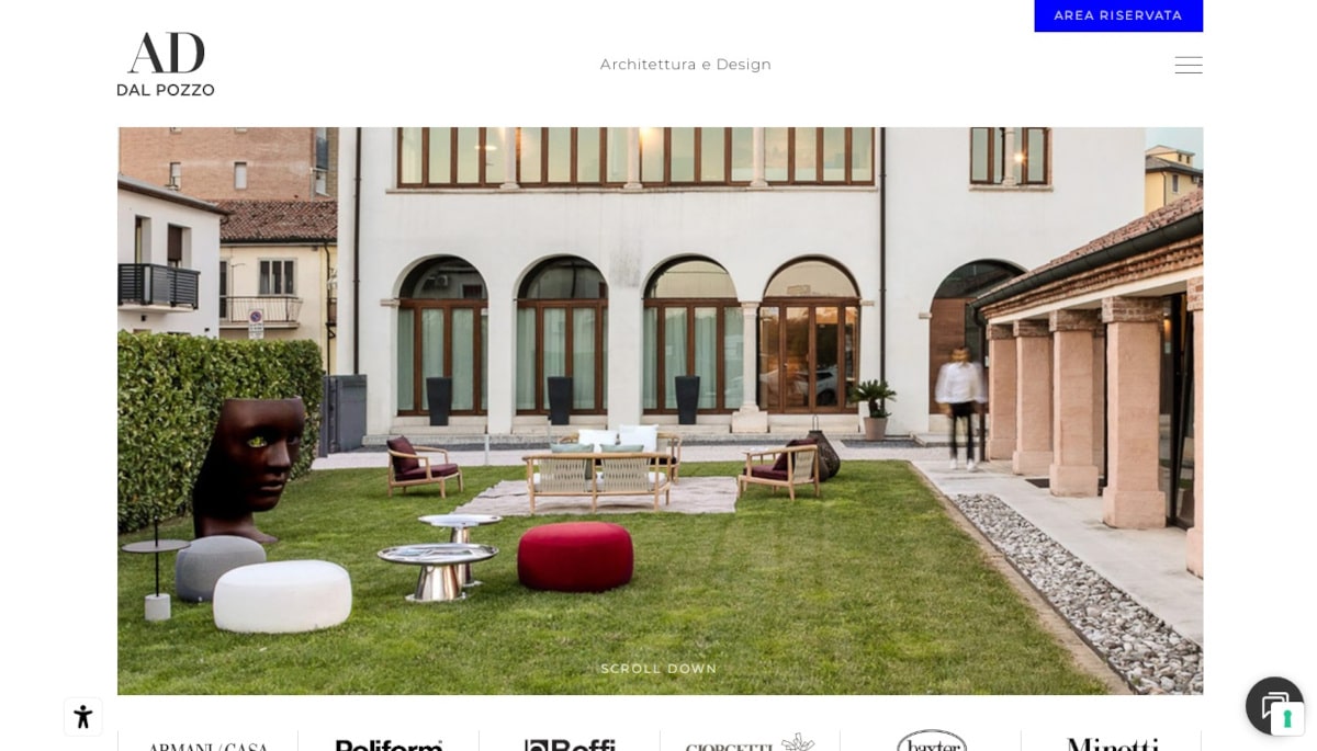 Best White Web Design_AD Dal Pozzo