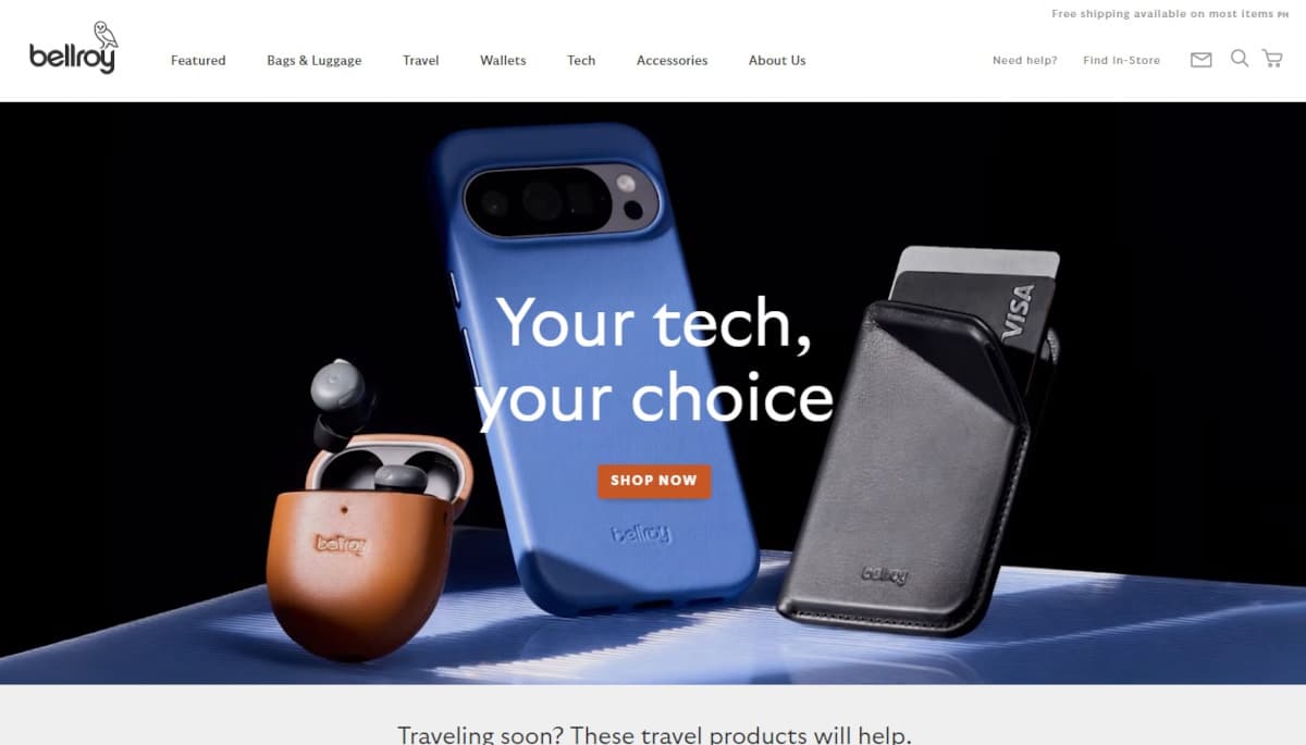 Best White Web Design_Bellroy