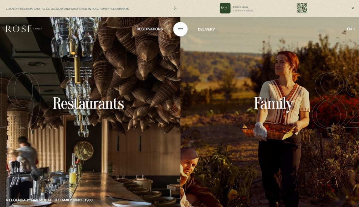 Best White Web Design_Rose Family