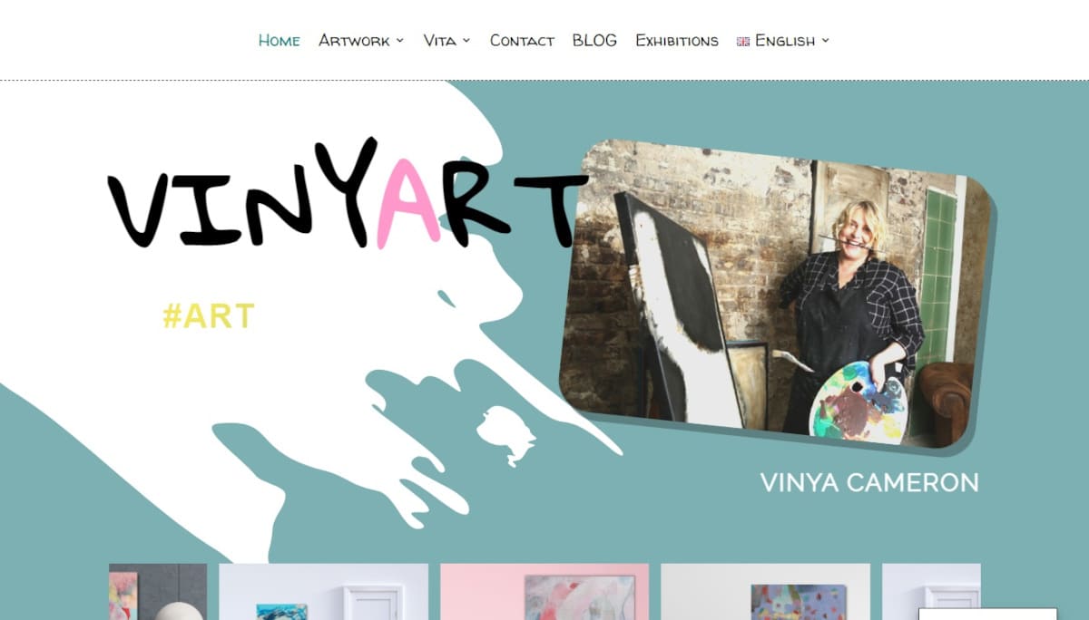 Best White Web Design_Vinya Cameron