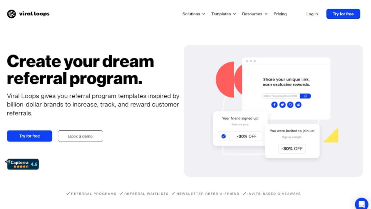 Best White Web Design_Viral Loops
