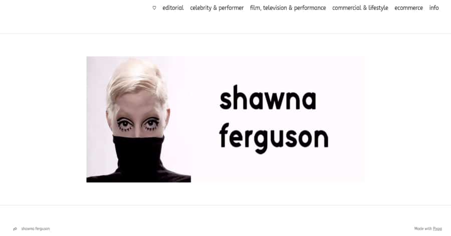 Shawna Ferguson - Influencer Website Examples