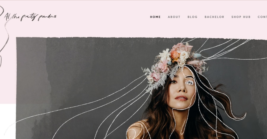All the Pretty Pandas - Squarespace Blog Websites