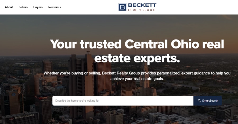 Beckett Realty Group - Divi Real Estate Websites