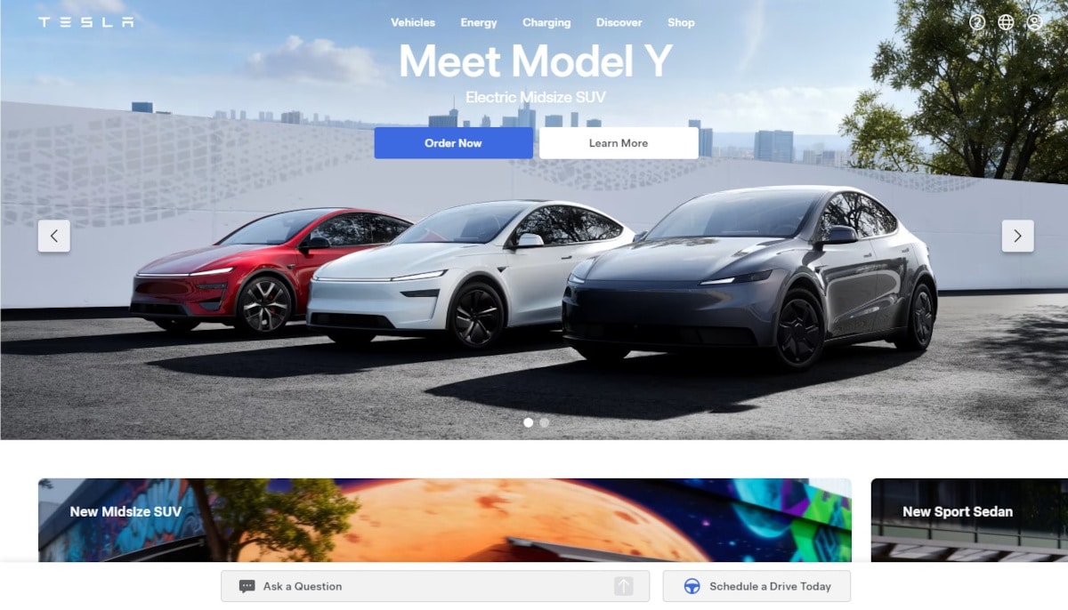 Off Season Creative - Website Tab Examples