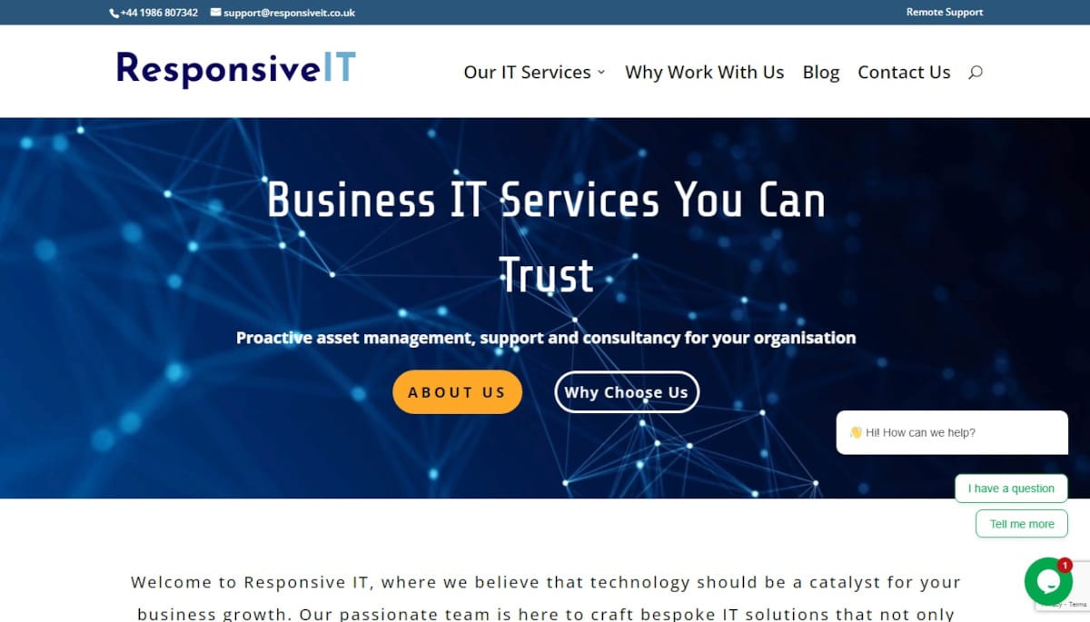 Best Blue Websites_ResponsiveIT