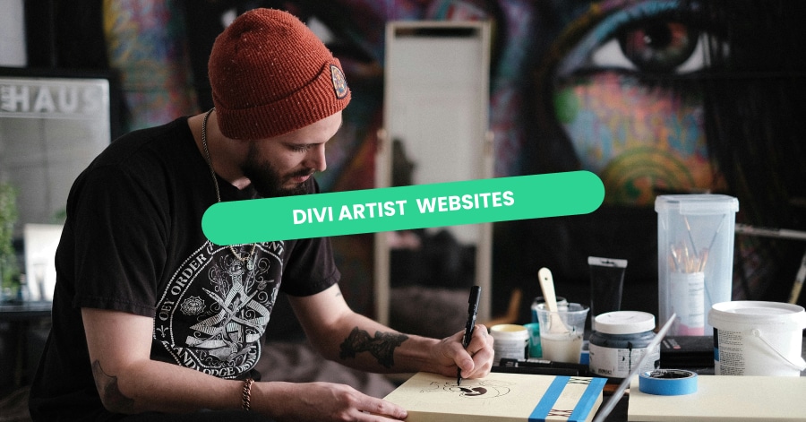 Best Divi Artist Websites of 2025 | 10 Inspiring Examples