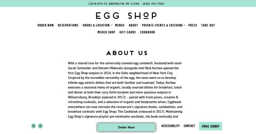 Egg Shop - Squarespace Business Websites
