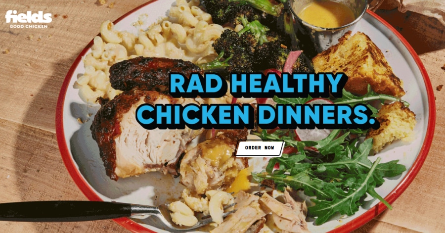 Fields Good Chicken - Squarespace Restaurant Websites