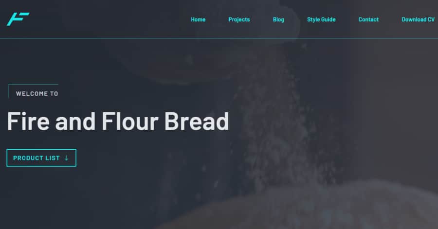 Fire and Flour Bread - Squarespace Business Websites