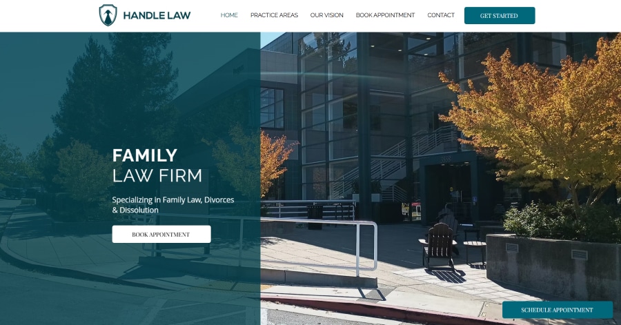 Handle Law - Wix Law Firm Websites