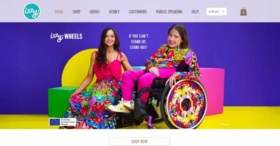 Izzy Wheels - Wix Dynamic Websites