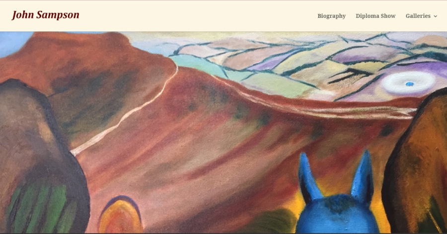 John Sampson - Divi Artist Websites