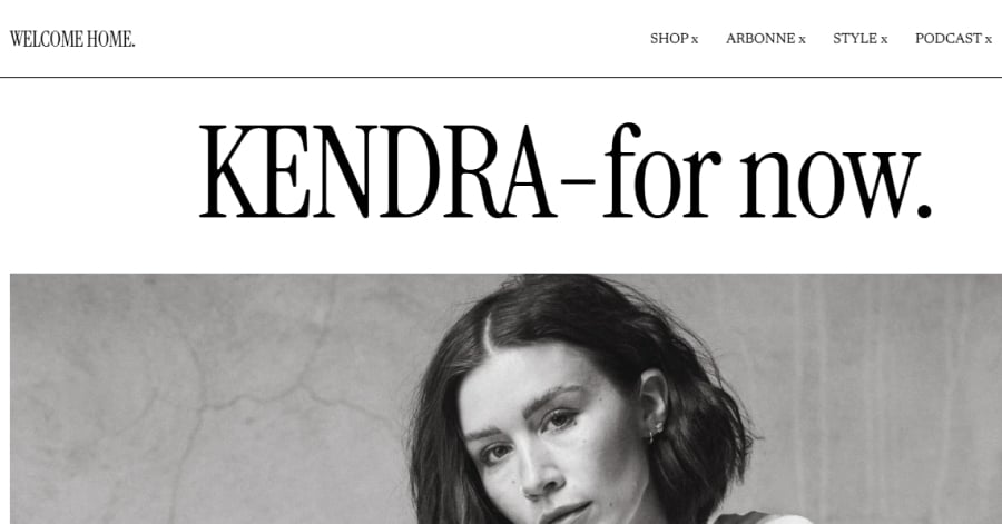 KENDRA - Squarespace Blog Websites