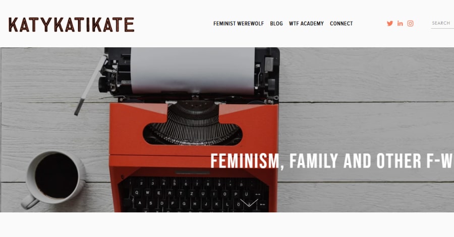KatyKatiKate - Squarespace Blog Websites