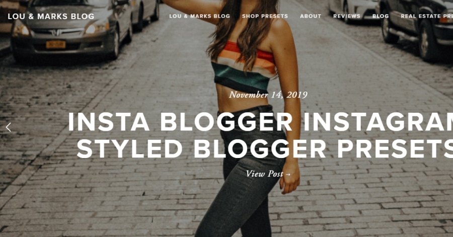 Lou & Marks Blog - Squarespace Blog Websites
