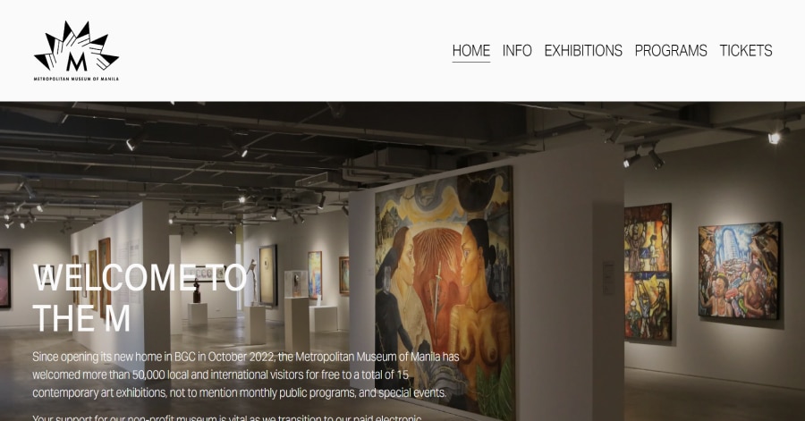 Georgia O' Keeffe - Museum Website Example
