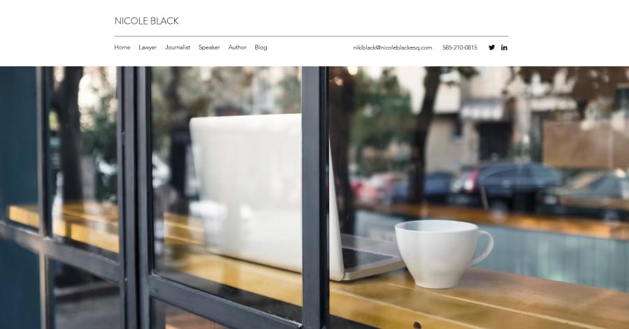 Nicole Black - Wix Law Firm Websites