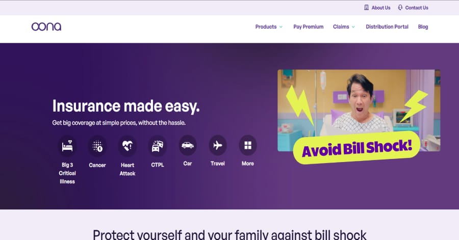 Unum - Insurance Website Example
