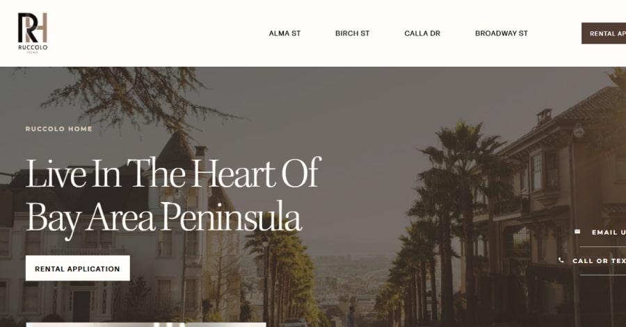 Ruccolo Home - Squarespace Real Estate Websites